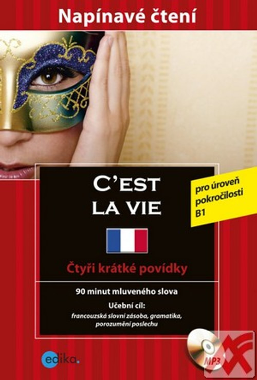 C´est la vie. Krimi francouzština + CD MP3