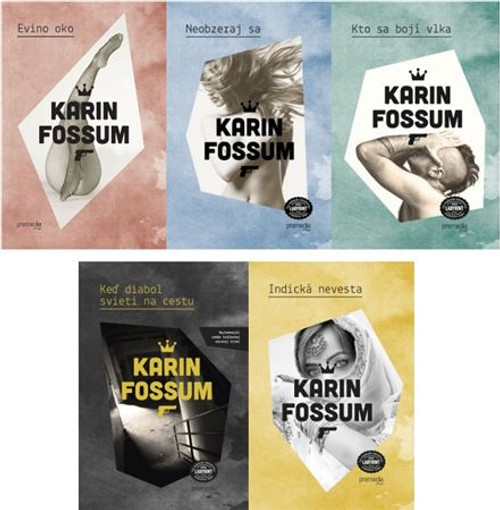 Kolekcia kníh Karin Fossum  (komplet 5 kníh)