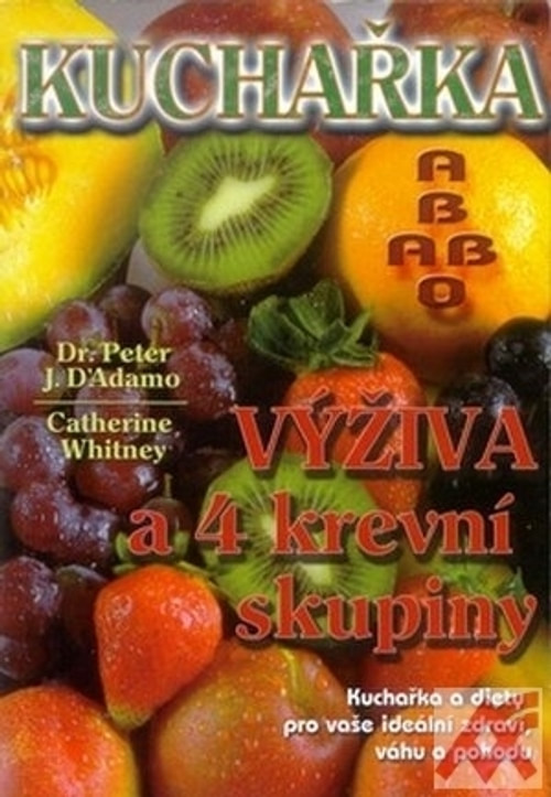 Kuchařka. Výživa a 4 krevní skupiny