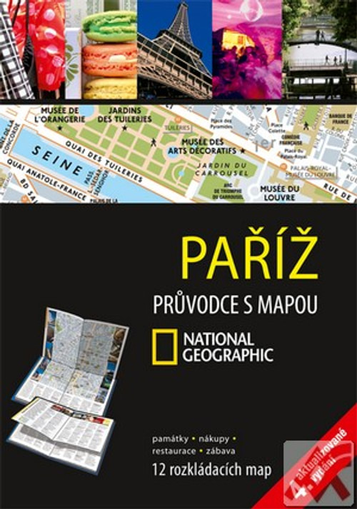 Paříž. Průvodce s mapou National Geographic