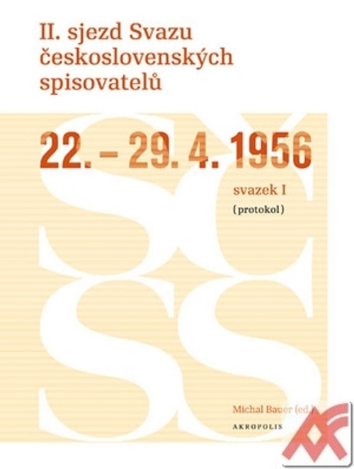 II. sjezd Svazu československých spisovatelů 22.-29. 4. 1956