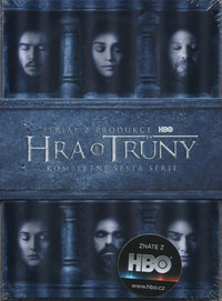 Hra o trůny. Kompletní 6. série - 5 DVD