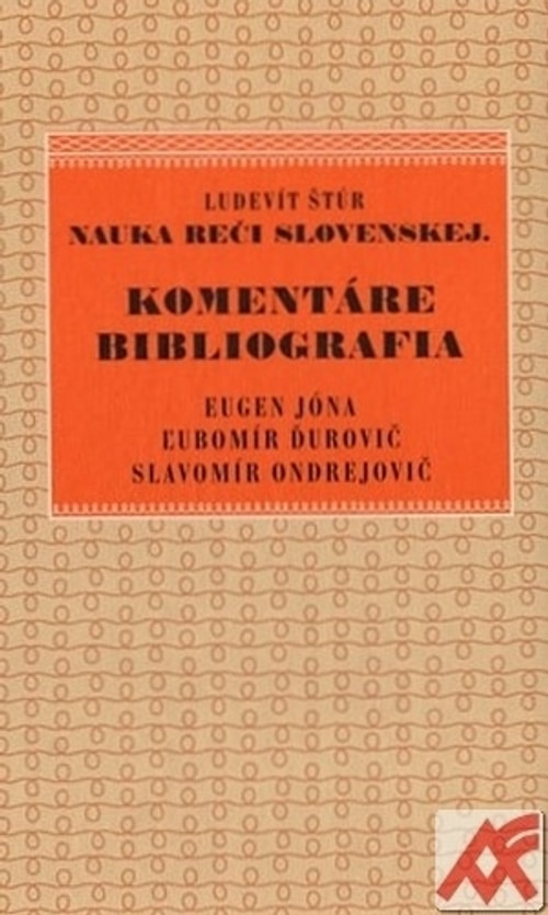 Nauka reči Slovenskej II. - Komentáre. Bibliografia