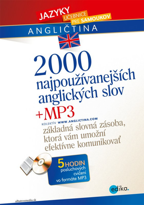 2000 najpoužívanejších anglických slov + MP3 CD