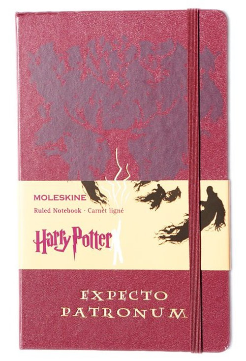 Harry Potter zápisník linkovaný L Expecto Patronum