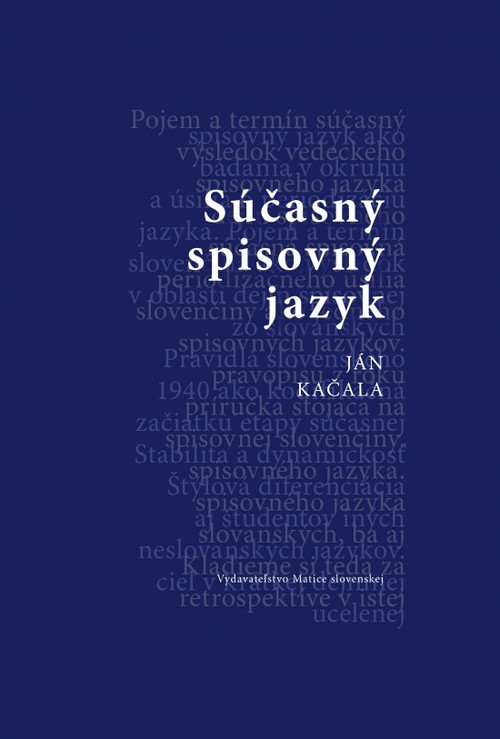 Súčasný slovenský jazyk