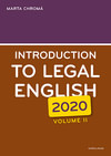Introduction to Legal English 2020 Volume II.