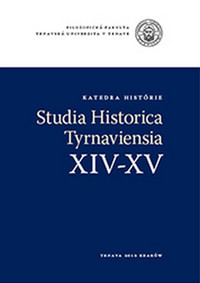 Studia historica Tyrnaviensia XIV-XV