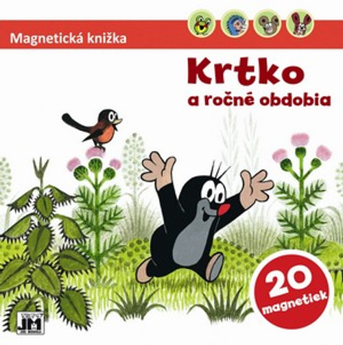 Krtko a ročné obdobia. Magnetická knižka