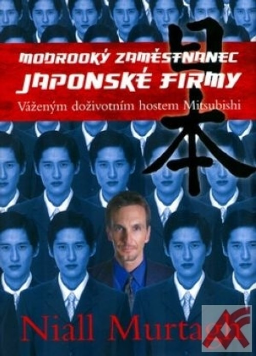 Modrooký zaměstnanec japonské firmy