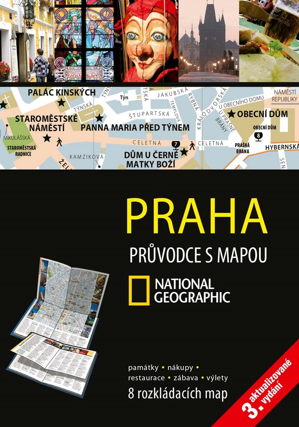 Praha. Průvodce s mapou National Geographic