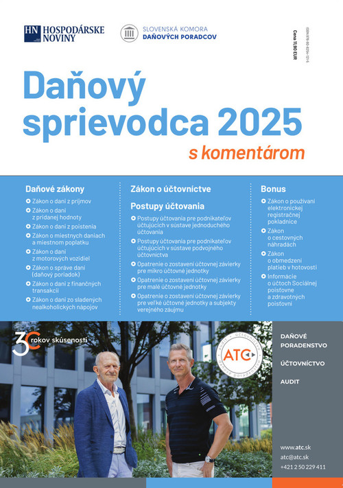 Daňový sprievodca 2025 s komentárom