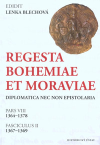 Regesta Bohemiae et Moraviae diplomatica nec non epistolaria