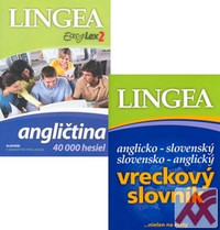 Komplet - Angličtina 40 000 hesiel (DVD) + Ang.-slov. a slov.-ang. vreckový slov