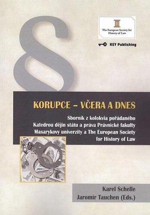 Kniha Korupce - včera a dnes