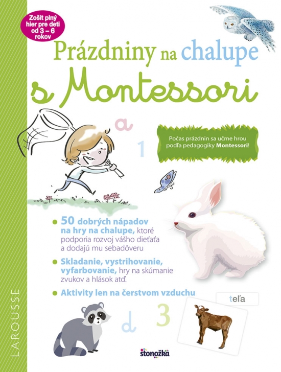 Kniha Prázdniny na chalupe s Montessori - Laurie Daubaová