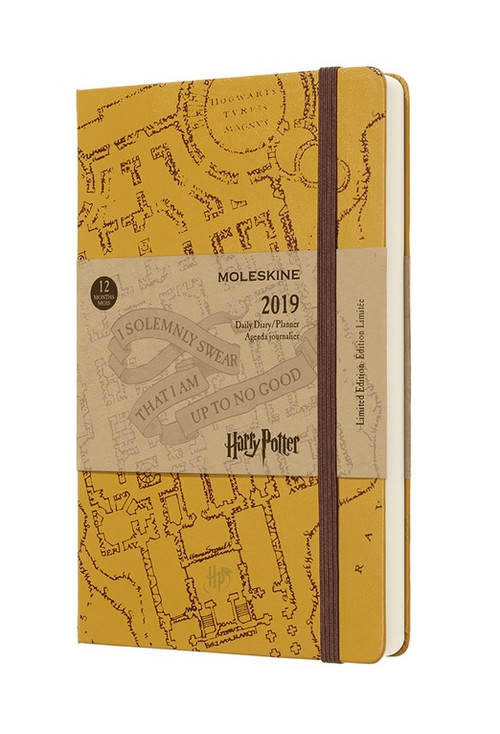 Harry Potter denní diář Moleskine 2019 L