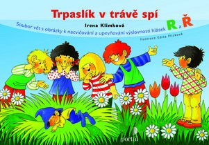 Trpaslík v trávě spí