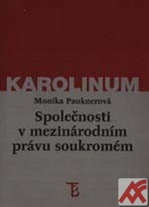 Společnosti v mezinárodním právu soukromém
