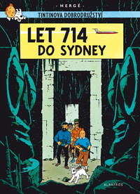 Tintinova dobrodružství (22). Let 714 do Sydney