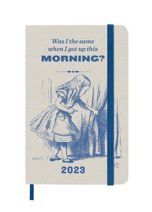 Alenka v říši divů plánovací zápisník Moleskine 2023 S Alice
