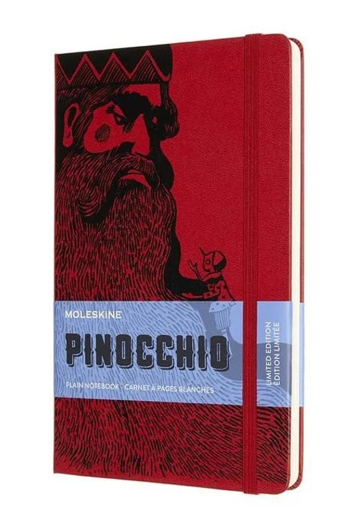 Pinocchio zápisník čistý L Mangiafoco