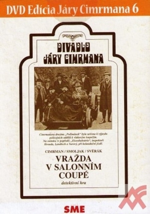 Divadlo Járy Cimrmana 6 - Vražda v salonním coupé - DVD