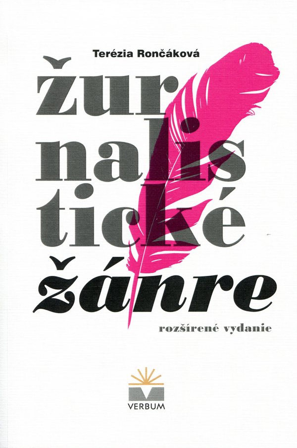 Žurnalistické žánre - rozšírené vydanie