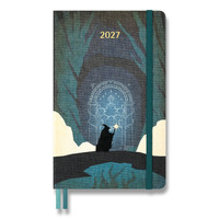 Moleskine 2027 - diár v tvrdých doskách - Lord of Rings, veľkosť L, týždenný