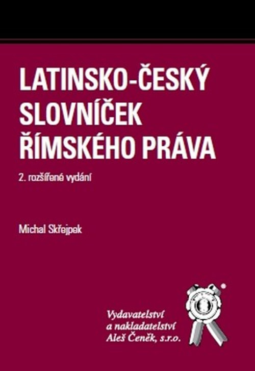 Latinsko-český slovníček římského práva