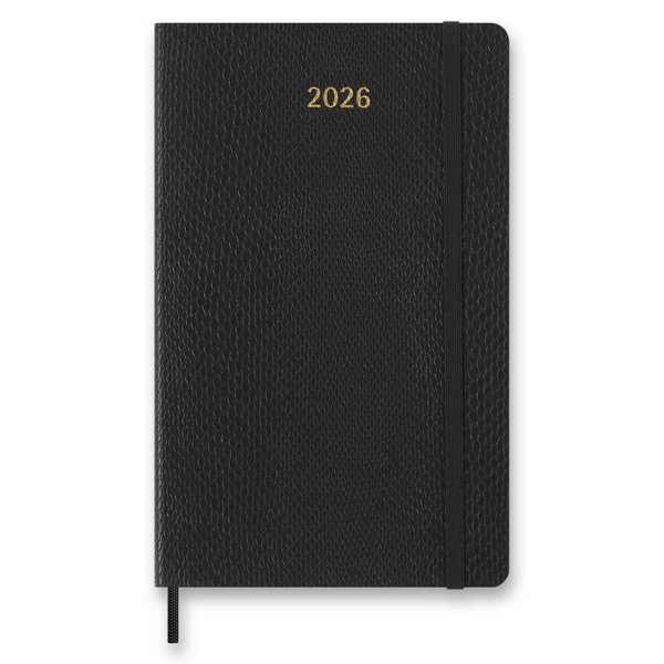 Diár Moleskine Precious & Ethical 2026 - mäkké dosky, L, týždenný, čierny
