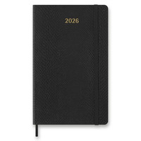 Diár Moleskine Precious & Ethical 2026 - mäkké dosky, L, týždenný, čierny