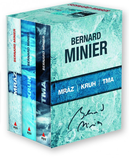 3 x Bernard Minier: Mráz, Kruh, Tma - box