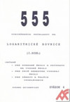 555 vyriešených príkladov na logaritmické rovnice I.diel