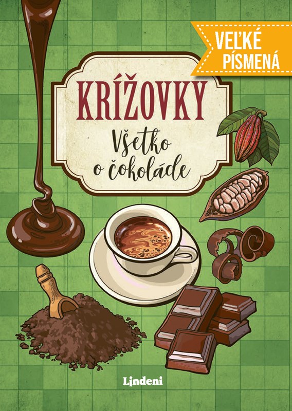 Krížovky Všetko o čokoláde. Veľké písmená