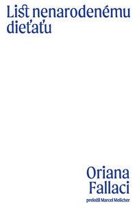 List nenarodenému dieťaťu