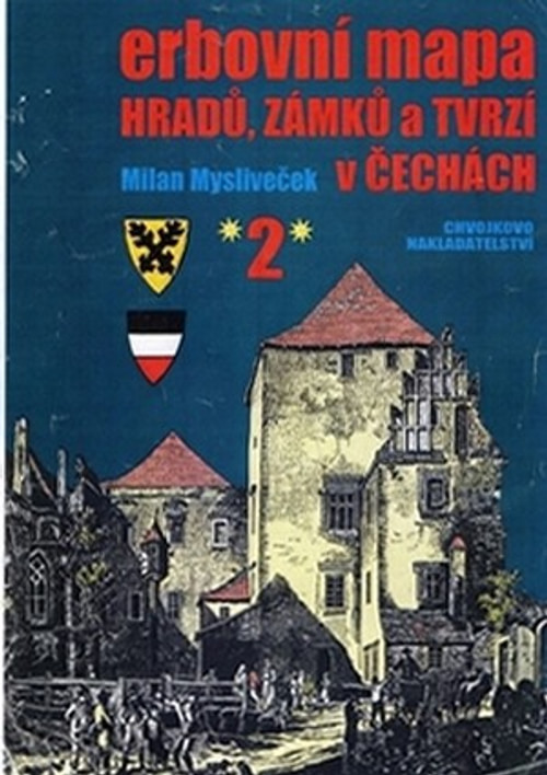 Erbovní mapa hradů, zámků a tvrzí v Čechách 2