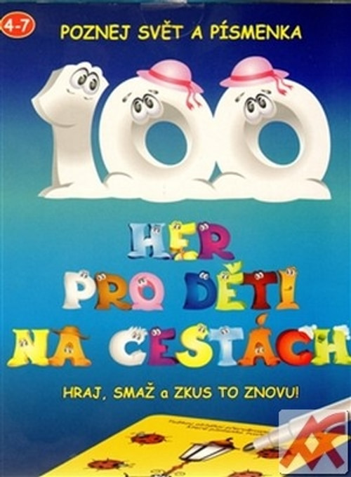 100 her pro děti na cestách. Poznej svět a písmenka