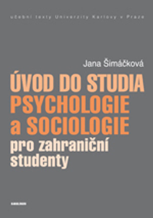 Úvod do studia psychologie a sociologie pro zahraniční studenty