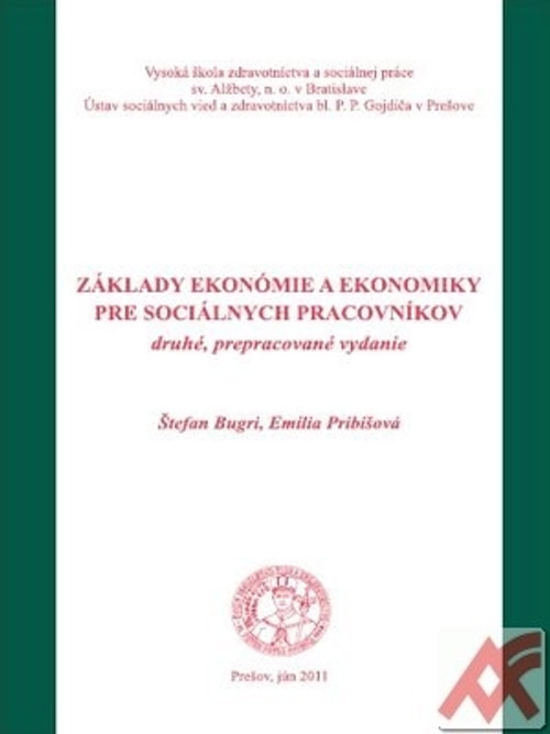 Základy ekonómie a ekonomiky pre sociálnych pracovníkov