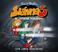 Slávna päťka na ostrove pokladov - CD (audiokniha)