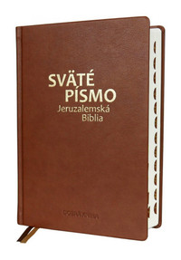 Sväté písmo - Jeruzalemská Biblia (veľký formát) hnedá obálka