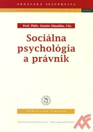 Sociálna psychológia a právnik