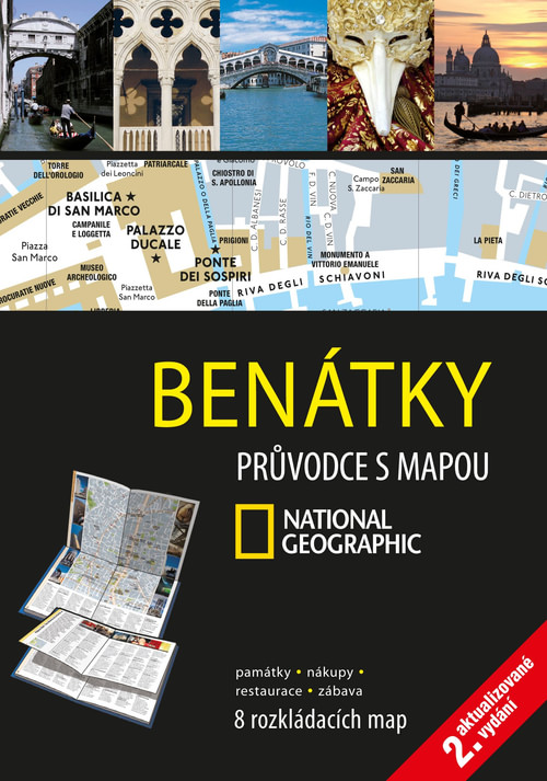 Benátky. Průvodce s mapou National Geographic