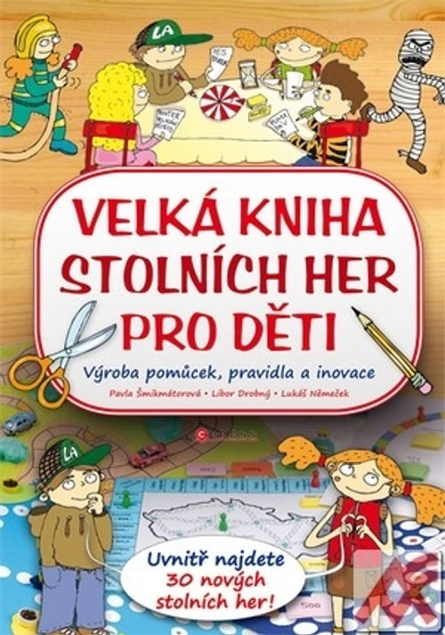 Velká kniha stolních her pro děti