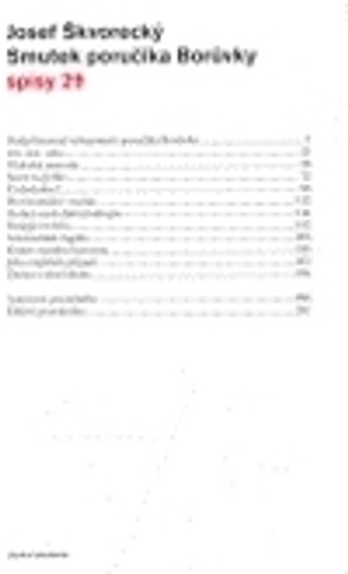 Smutek poručíka Borůvky