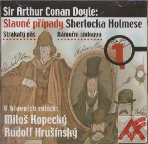 Slavné případy Sherlocka Holmese 1 - CD (audiokniha)