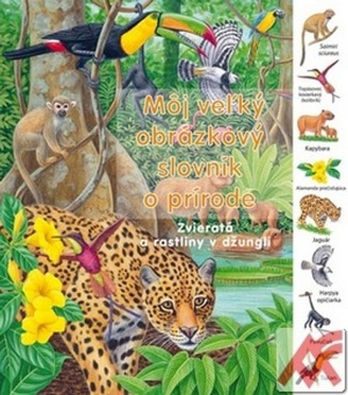 Môj veľký obrázkový slovník o prírode. Zvieratá a rastliny v džungli