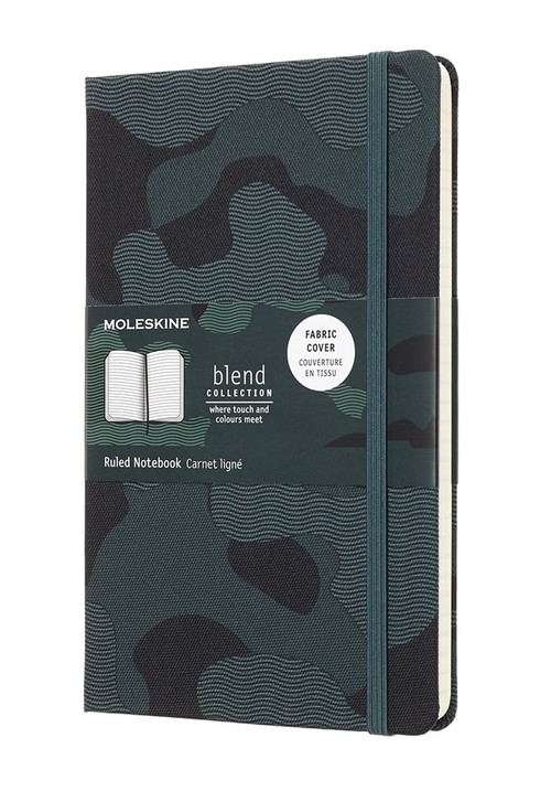 Blend zápisník linkovaný Camouflage zelený
