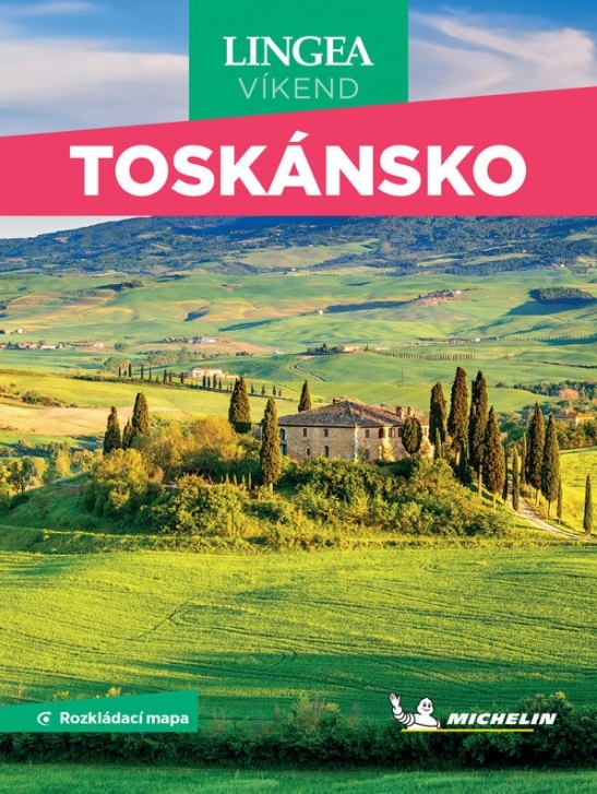Toskánsko - Víkend. Rozkládací mapa